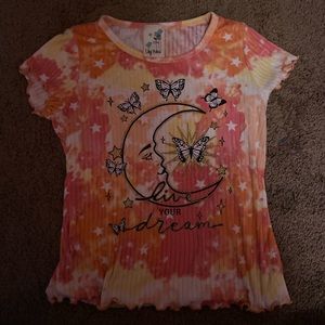 Lily Bleu cute tie dye top